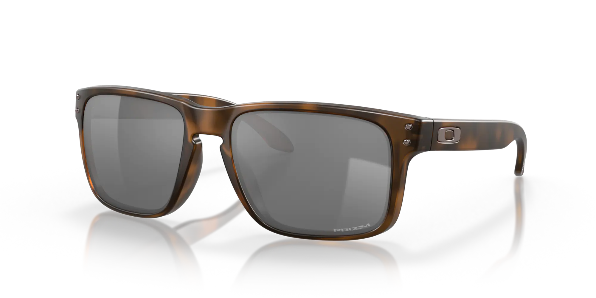 OAKLEY HOLBROOK MATTE BROWN TORTOISE, PRIZM BLACK LENS